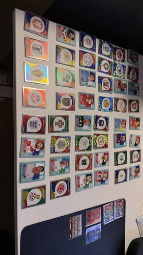 Gruppe panini sticker - gruppe, f