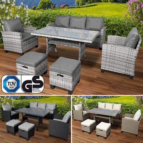 Brast poly rattan sitzgarnitur - brast,