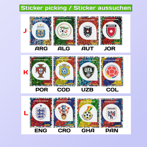 Panini 2026 sticker - 2026,