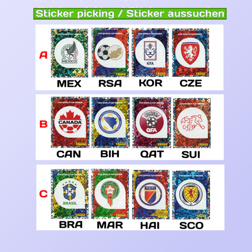 Panini 2026 sticker - 2026,