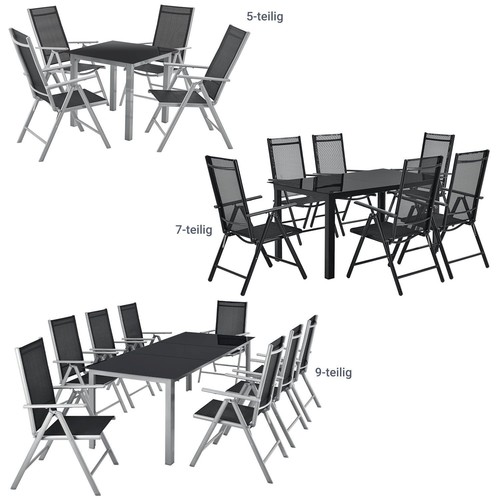 Aluminium sitzgruppe - aluminium,
