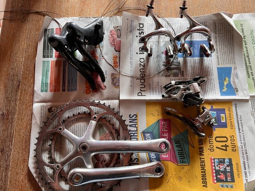 Campagnolo record gruppe - gruppe, 10